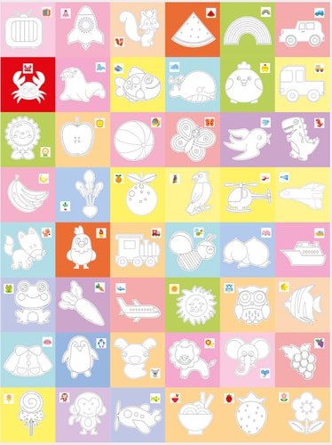 Apfelkiste Cut-and-Color Craft Set for Kids