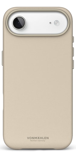 Vonmählen iPhone 17 Air Like Leather Backcover Cream