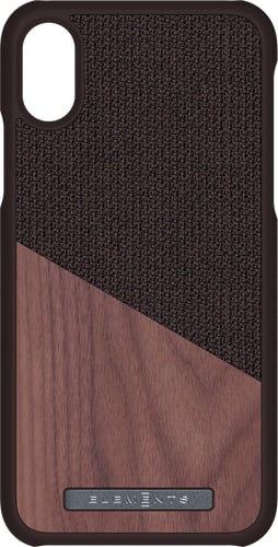 Nordic Elements iPhone X/Xs Backcover Wood brown