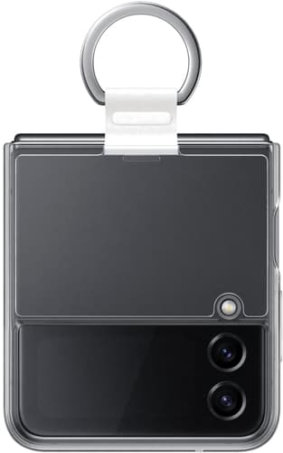 Samsung Galaxy Z Flip4 Backcover Ring Hard transparent