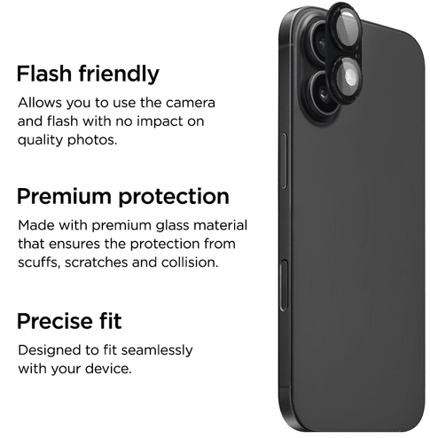 Eiger iPhone 17 Mountain Glas Camera Protector