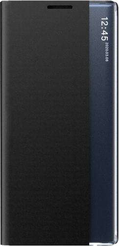 itStyle Galaxy S23 Ultra Clear View Flip Cover black