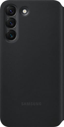 Samsung Galaxy S22 Clear View Flip Cover black