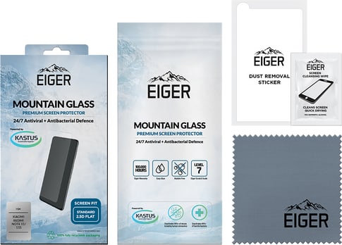 Eiger Xiaomi Redmi Note 11/11S screen protector 2.5D flach G