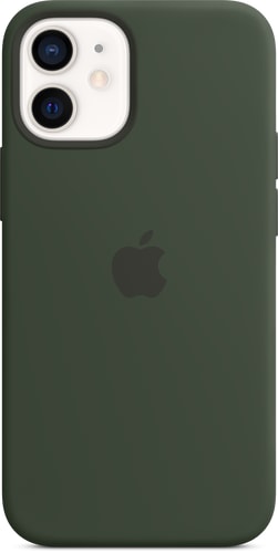 iPhone 12 mini Silicone Case with MagSafe Cypress Green