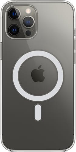 iPhone 12 Pro Max Silicon Case with MagSafe Transparent