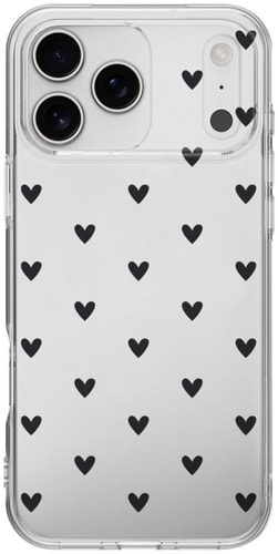 ITSTYLE iPhone 17 Pro  Max TPU Backcover Transparent Heart