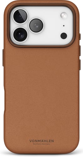 Vonmählen iPhone 17 Pro Like Leather Backcover Brown