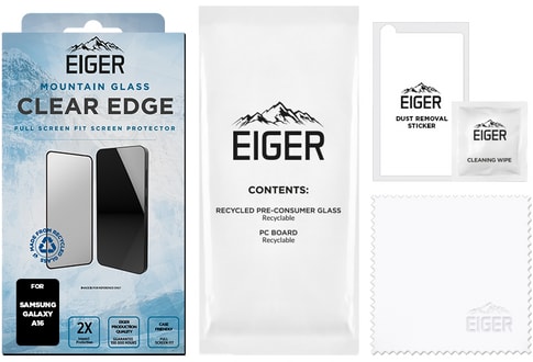 Eiger Galaxy A16 Full Screen Mountain Edge Screen Protector