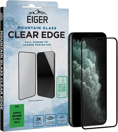 Eiger iPhone XI screen protector 3D Glas