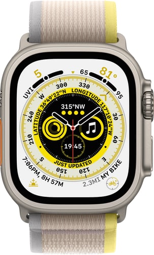 Apple Watch Trail Loop Band 49mm yellow/beige