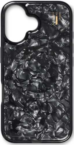 Ideal of Sweden iPhone 16 Pearlized MS Backcover Black