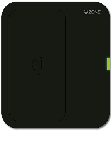 ZENS Wireless Charger Plate Fast black