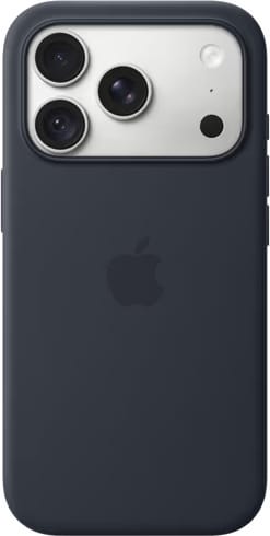 Apple Silicone Case iPhone 18 Pro Navy Blue