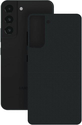 itStyle Premium Galaxy S22 Carbon Edition Backcover black