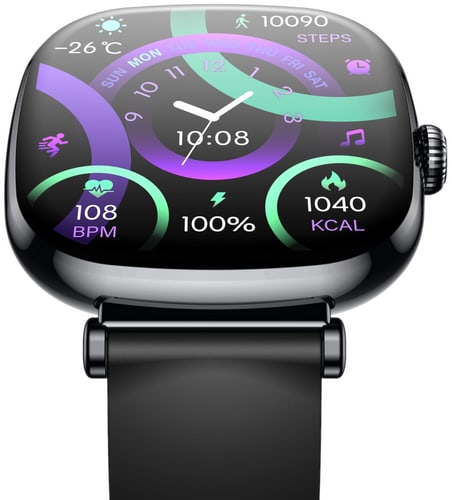 KSIX IRIA Smartwatch Black