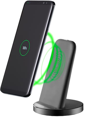 cellularline Wireless Charger Stand Fast black