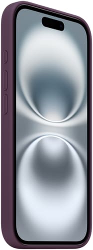 Apple iPhone 16 Silicone MS Backcover Plum