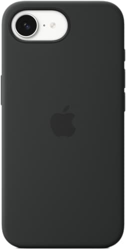 Apple iPhone 16e Silicone Backcover Black