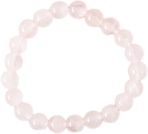 Esmée Natural Stone Bracelet Rose Quartz