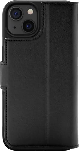 iPhone 13 Book Case Leather black