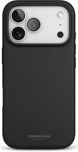 Vonmählen iPhone 17 Pro Max Silicone Backcover Black
