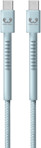 Fresh'N Rebel Data Cable USB C to USB C Dusky Blue