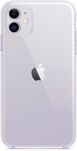 Apple iPhone 11 Silicon Backcover transparent