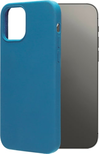 itStyle iPhone 14 Pro Max Backcover Silicon Navy Blue