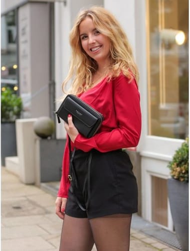MU Prime Universal Crossbody Clutch black