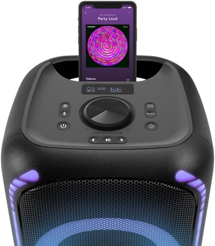 Fresh'N Rebel Party Lound M Bluetooth Speaker Black