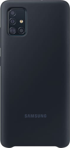 Samsung Galaxy A51 Silicon Backcover black