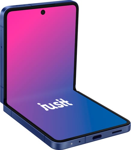Samsung Galaxy Z Flip7_Blue_JUSIT.psd