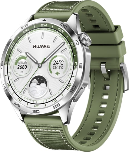 Huawei Watch GT4 Green Woven Strap 46mm BT