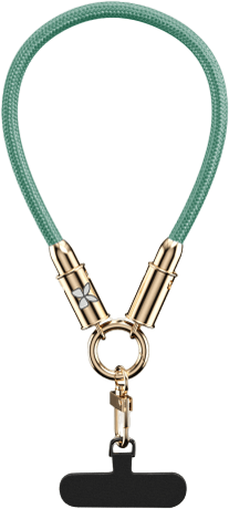 Kisten Trends Lanyard USB C to USB C cable Green (0.3m)