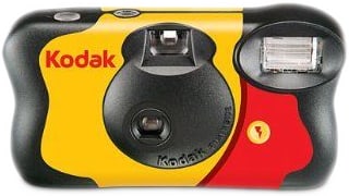 KODAK Fun Saver 27 EXP 800 ISO Camera Black
