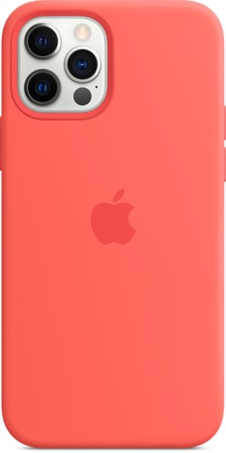 Apple iPhone 12/12 Pro Silicon Case with MagSafe Pink Citrus