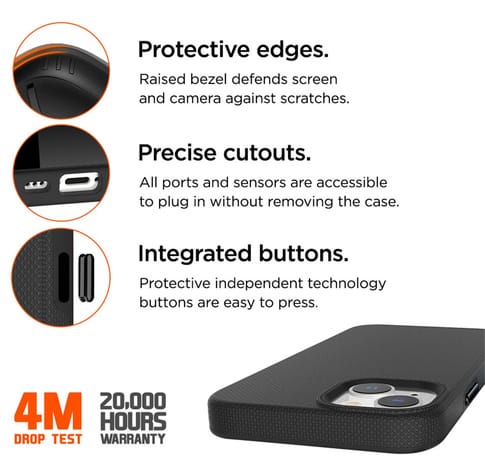 Eiger iPhone 14 North Backcover Black (b2b)