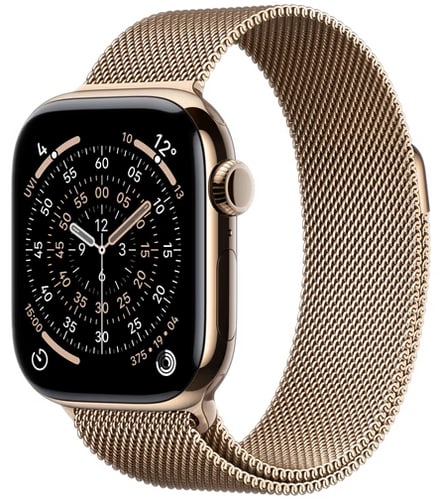 Apple Watch Series 11&nbsp;GPS+Cell 42mm&nbsp;Gold Tit w Gold ML