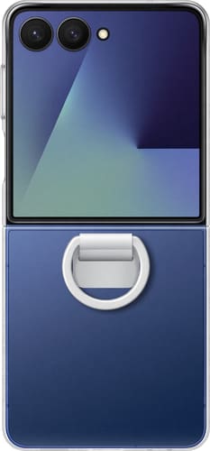 Samsung Flip7 Ring Case Backcover Transparent