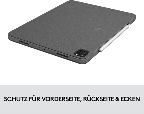 Logitech iPad Pro 12.9 (5. Gen.) Keyboard Cover CH grey