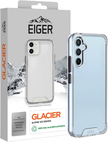 Eiger Galaxy A34 Glacier Case transparent