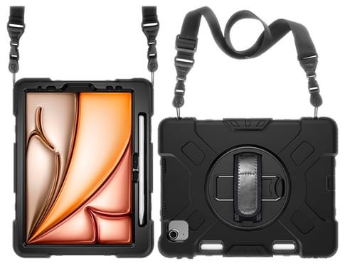 Eiger Apple iPad Air 11" (25 / 24) Drop Protection Case Peak 500m black (b2b)