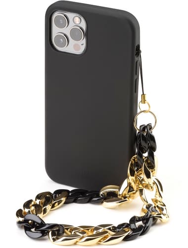 Phone Strap universal gold chain short