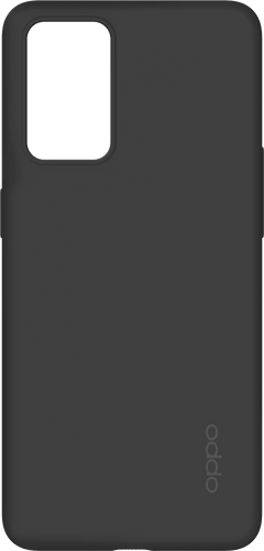 Reno 6 Backcover TPU Black