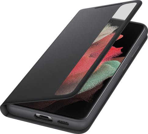 Samsung Galaxy S21 Ultra Clear View Flip Cover black