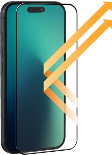 Eiger iPhone 17/17 Pro/16 Pro Clear Edge 3D Glass Matt Screen Protector
