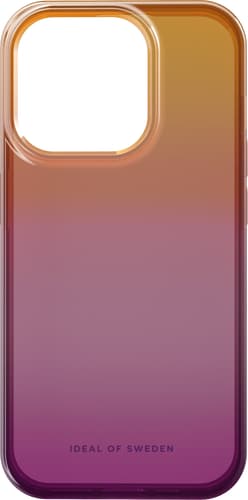 iDeal of Sweden iPhone 15 Pro Silicone Backcover Transparent Vibrant Ombre