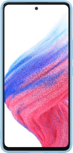 Samsung Galaxy A53 Silicon Backcover arctic blue