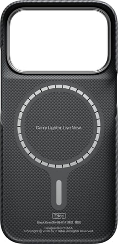 Pitaka Aramid Cover iPhone 18 Pro MagSafe Black